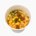 Chinese style instant cup noodles (dried by frying)