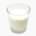 Milk containing recombined milk (high fat)